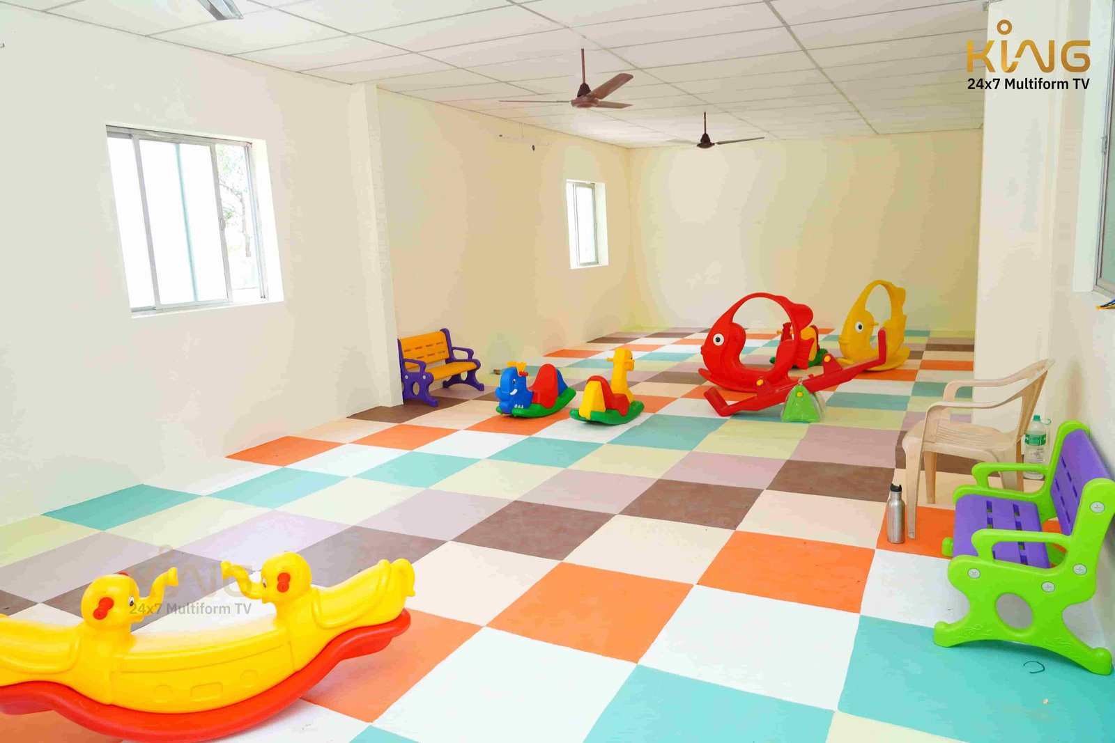 PreKG students learning at Modern Academy CBSE School in Namakkal - Best nursery program near Rasipuram Road